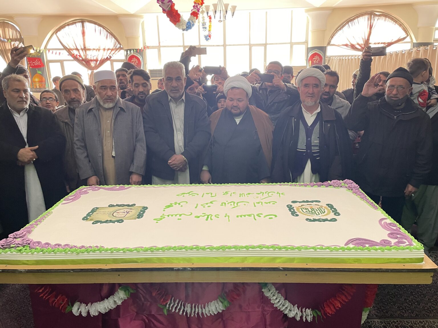 Distribution of a Special Cake to Guests in Celebration of the Birth Anniversary of Imam Jawad (AS)