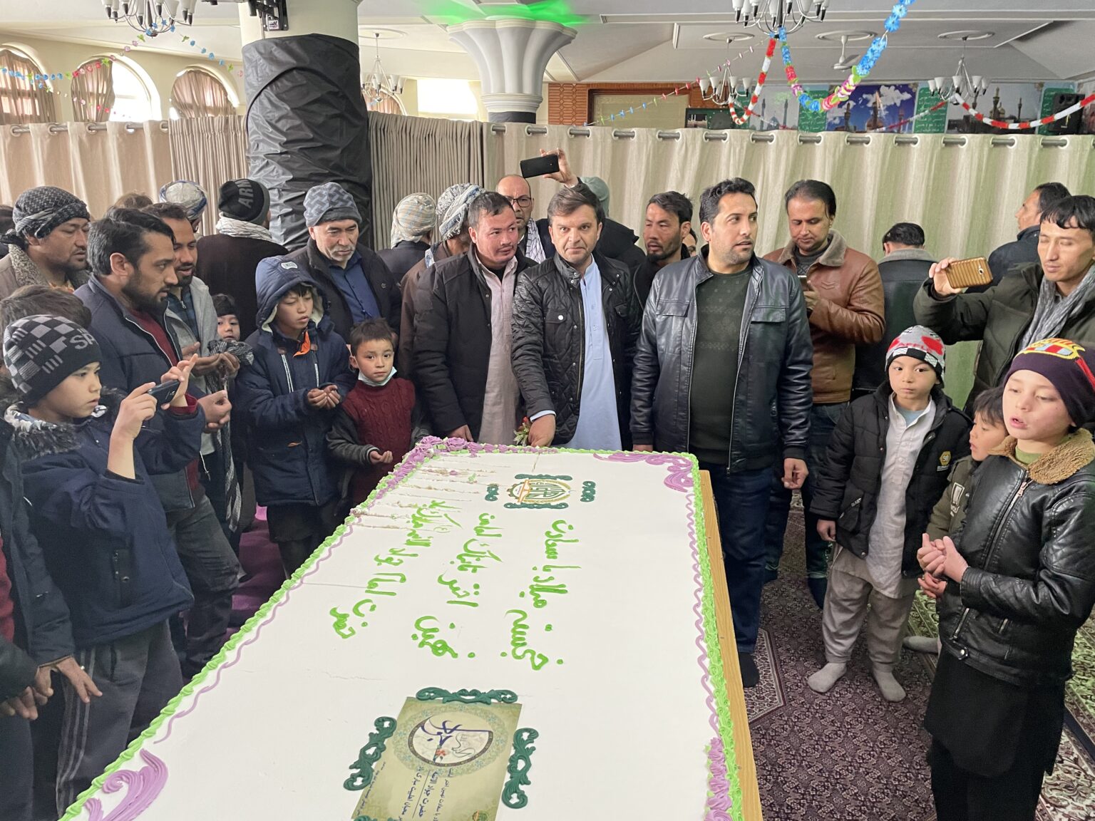 Distribution of a Special Cake to Guests in Celebration of the Birth Anniversary of Imam Jawad (AS)