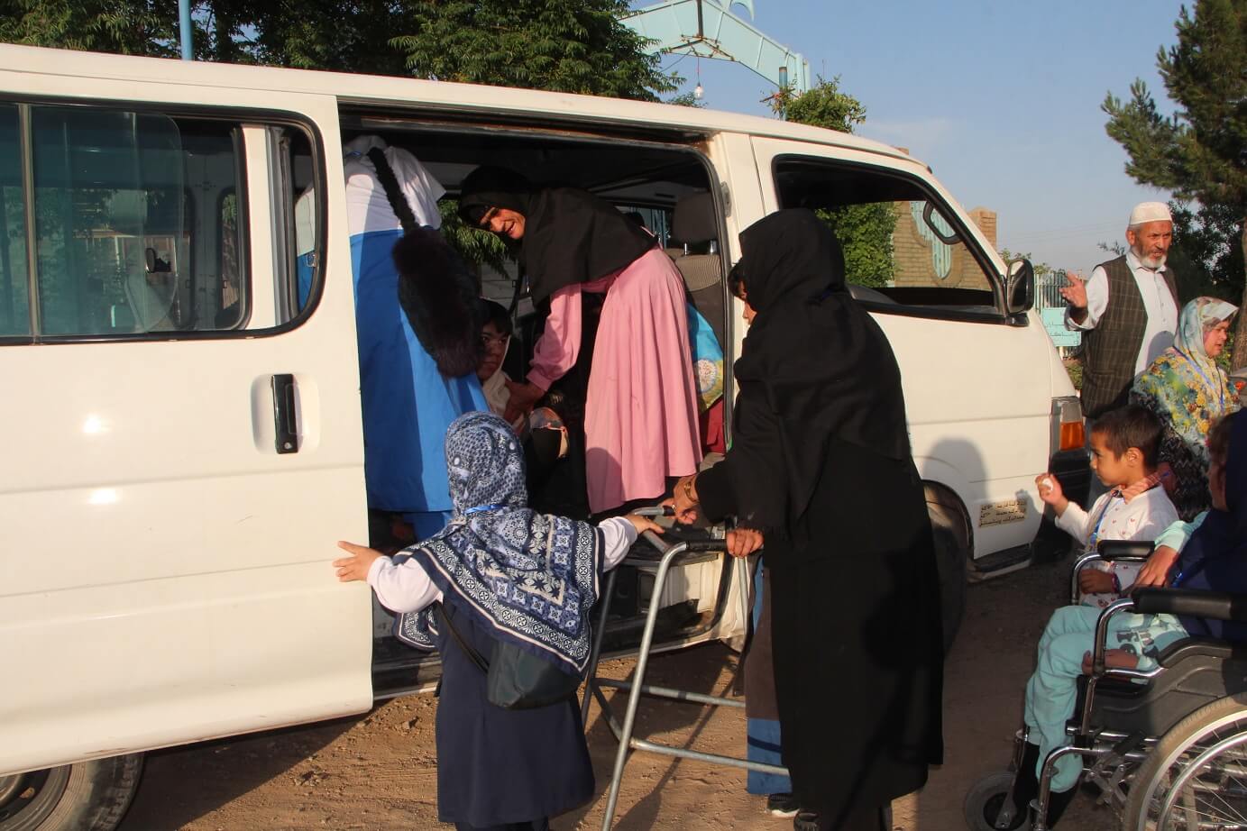 Banquet and recreational program for Paradise Children in Herat