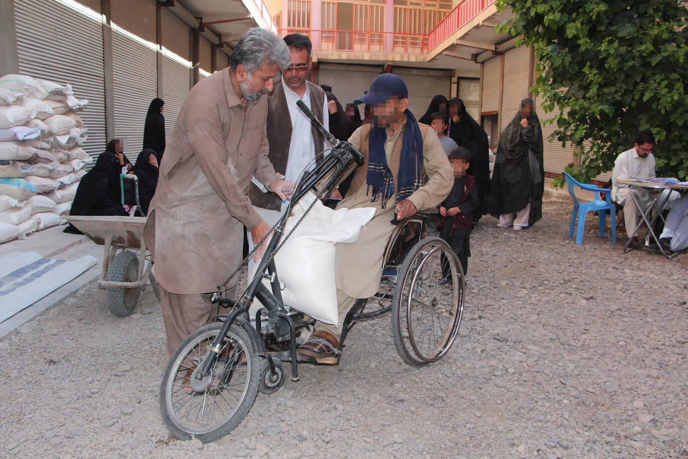 Distribution of Mutton, Flour, and Cash to the Suburb by Imam Jawad (A.S) Charity Organization in Afghanistan (Herat)