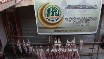 توزیع گوشت قربانی برای نیازمندان ولایات افغانستان