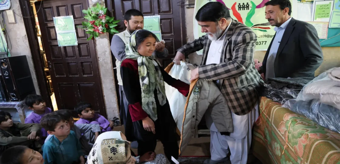 Winter Relief Clothes Distribution For Orphans Afghanistan