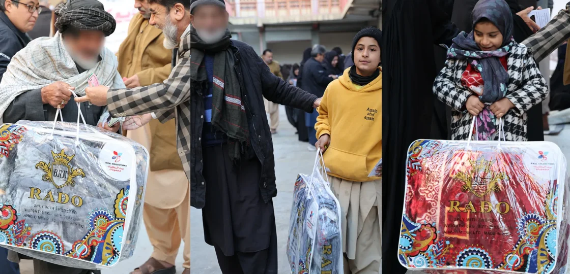 توزیع کمپل برای نیازمندان افغانستان - موسسه خیریه امام جواد (ع)