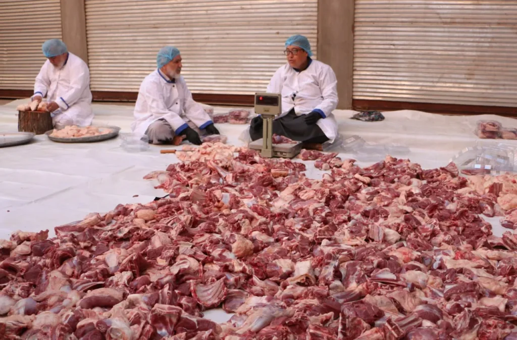 Distribution of Qurbani meat by Imam Jawad Charity Organization during Eid al-Adha 2026