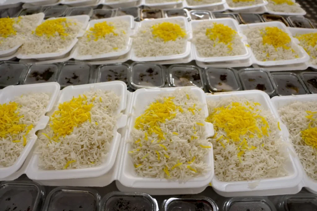 بسته بندی غذایی گرم به مناسبت عید غدیر خم